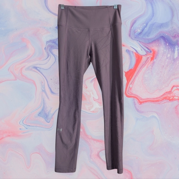 EUC Under Armour Lavender Leggings Size Small - Picture 1 of 6